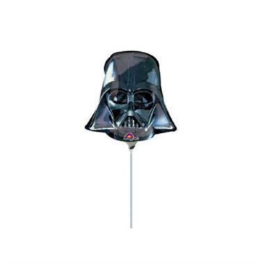 Balao-Darth-Vader---Star-Wars---Mini-Shape---25-x-28-cm---metalizado---unidade