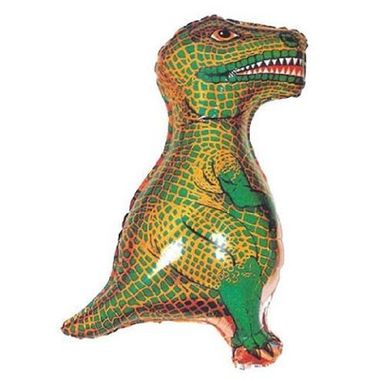 Balao-Dinossauro-Rex---HSG---metalizado---Verde---unidade