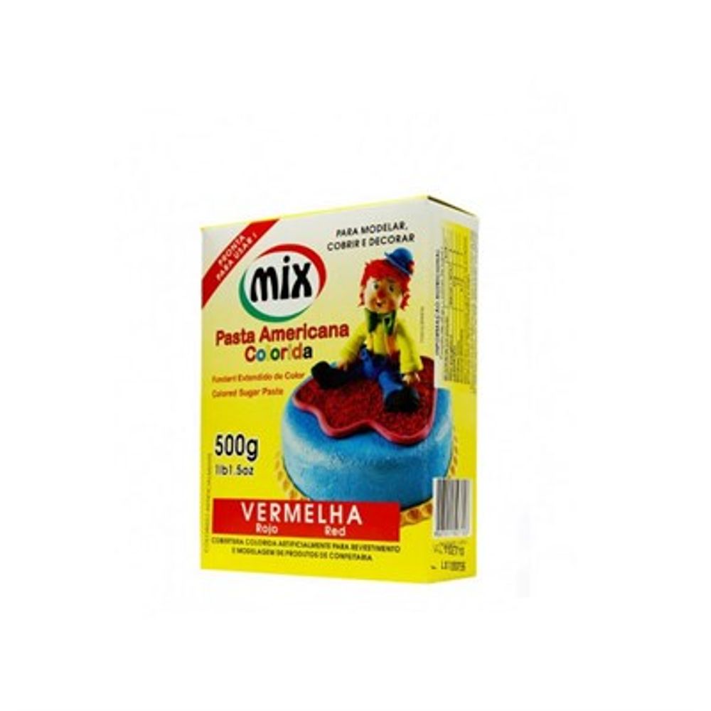 Pasta Americana Vermelha 500g nudelmania