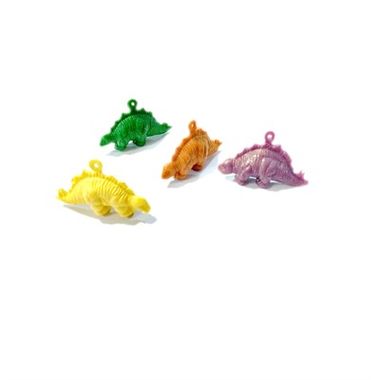 Pingente-Dinossauro---plastico---cores-sortidas---pacote-20-unidades