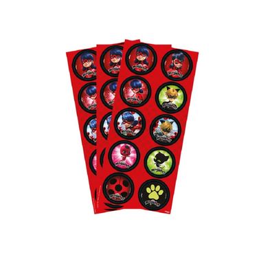 Adesivo-Decorativo-Ladybug---Miraculous---Redondo---03-cartelas-com-10-unidades-cada