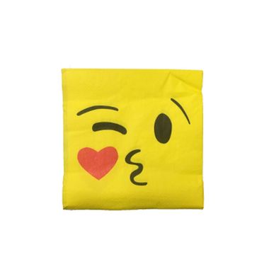 Guardanapo-Emoji-Kissing-33-x-33-cm-Importado---20-unidades