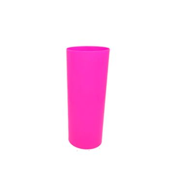 Copo-Long-Drink-Party-320-ml---Acrilico---Rosa-Pink---unidade